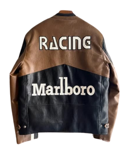 Marlboro Racing Leather Jacket - Retro Edition - VELOCE
