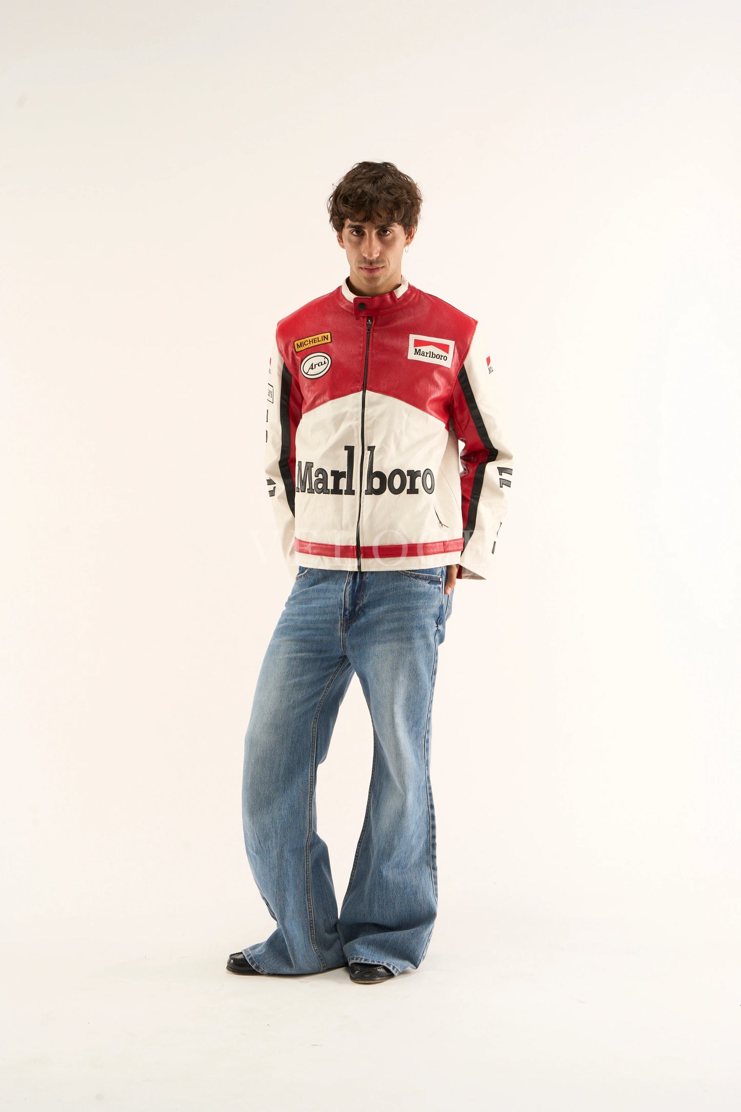 Marlboro Racing Leather Jacket - Classic Edition - VELOCE