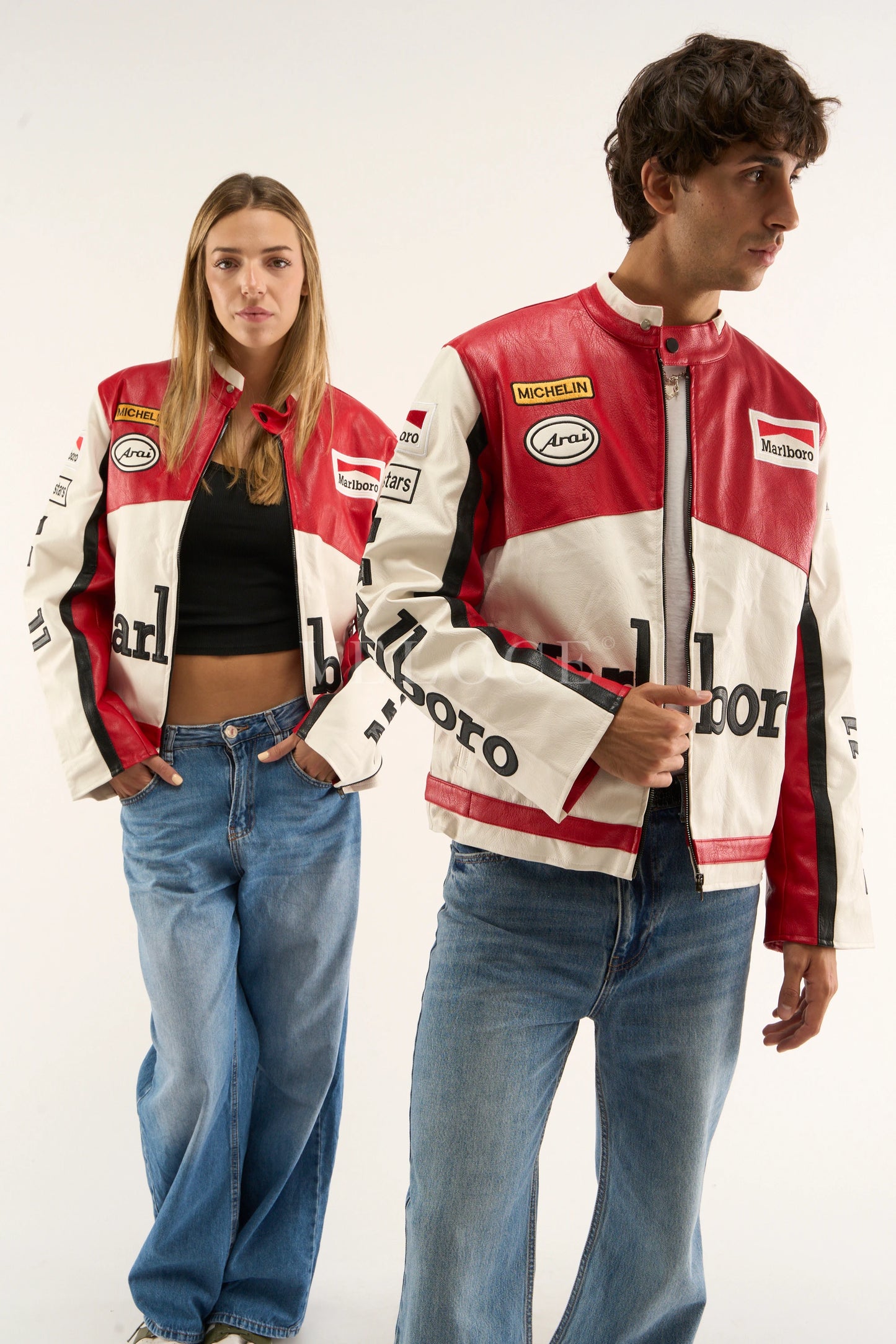 Marlboro Racing Leather Jacket - Classic Edition - VELOCE