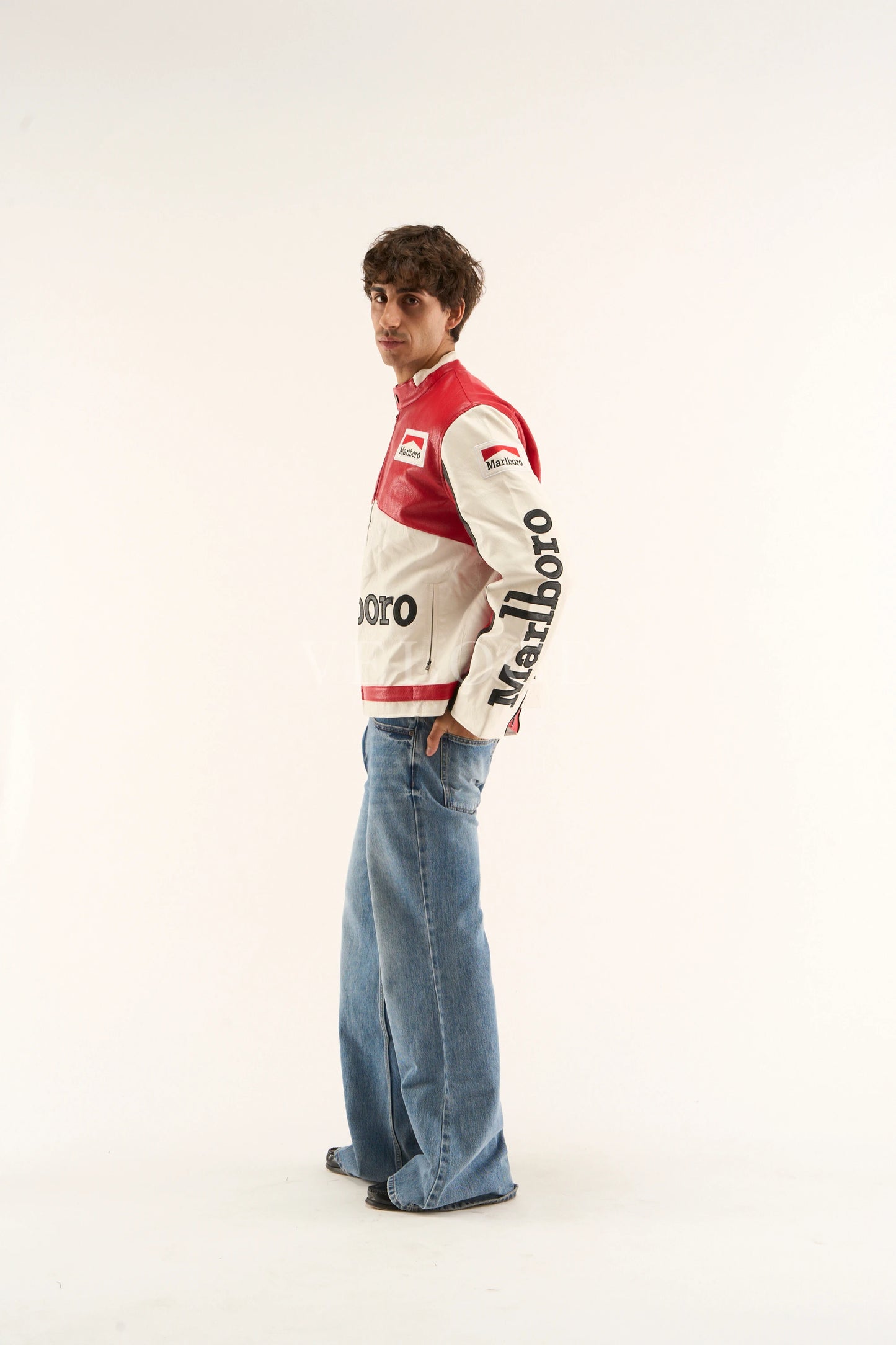 Marlboro Racing Leather Jacket - Classic Edition - VELOCE