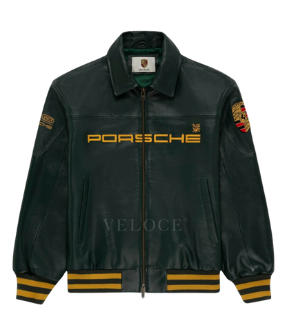 Aime Leon Dore x Porsche 993 Turbo Leather Jacket
