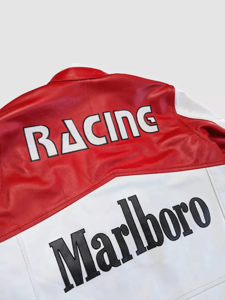 Chaqueta de Cuero Marlboro Racing - VELOCE