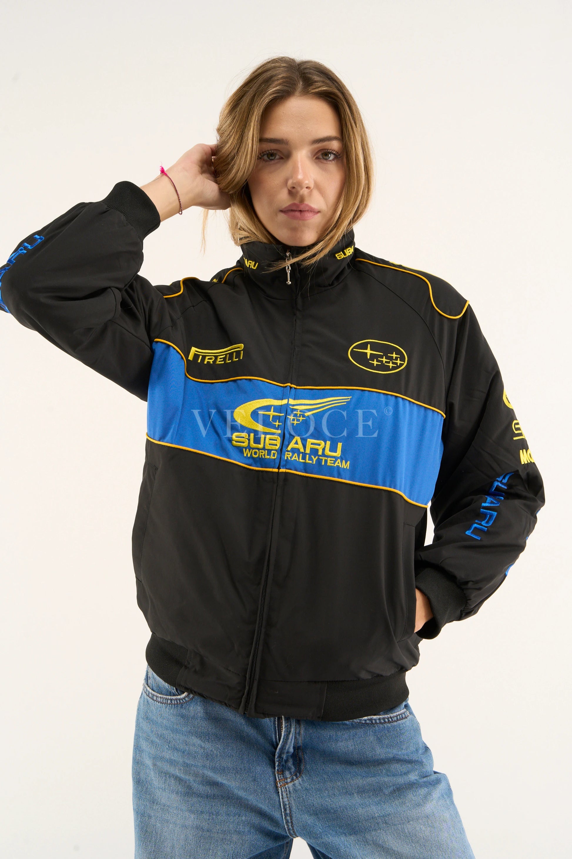 Subaru Rally Vintage Racing Jacket - VELOCE